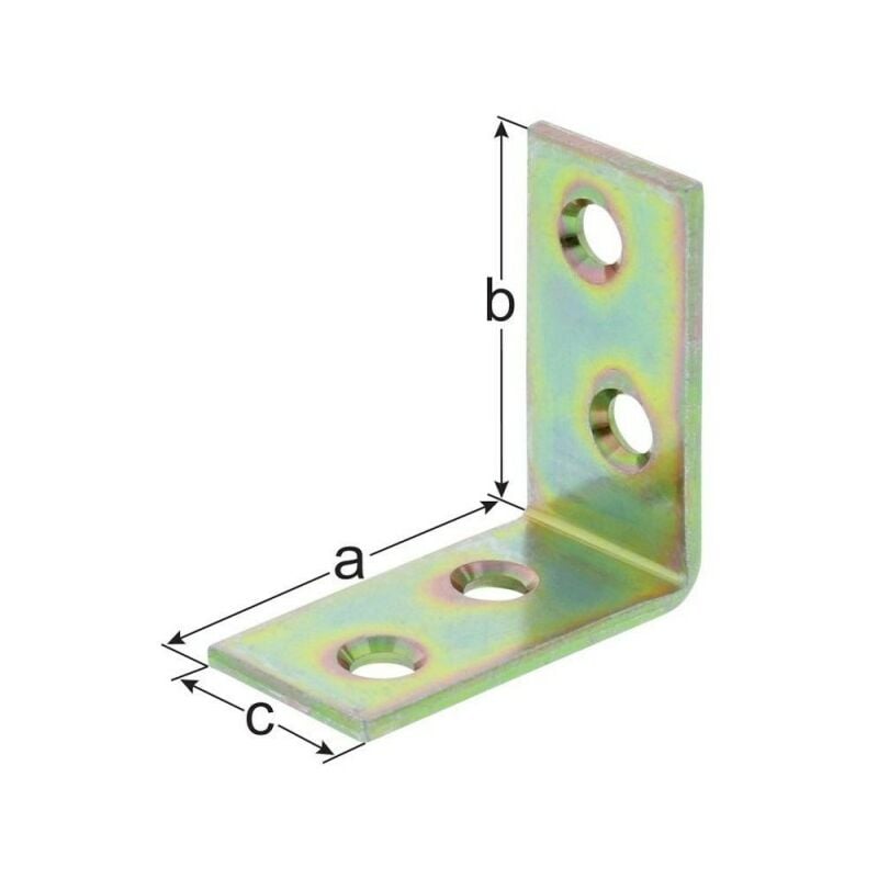 foto del prodotto alberts staffa di fissaggio 25x25x14 mm k2