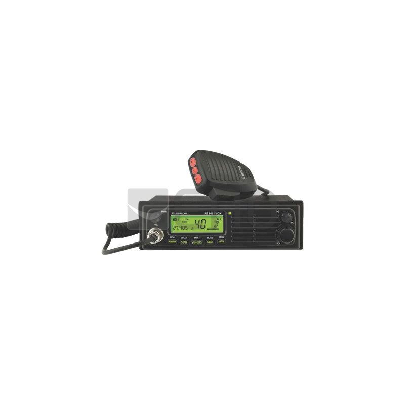foto del prodotto albrecht ae 6491 vox radio cb de auto