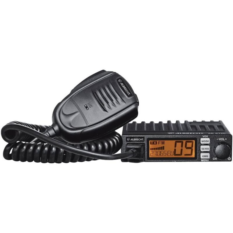 foto del prodotto albrecht mini cb funkae 6120 vox multi 12620 radio ricetrasmittente cb