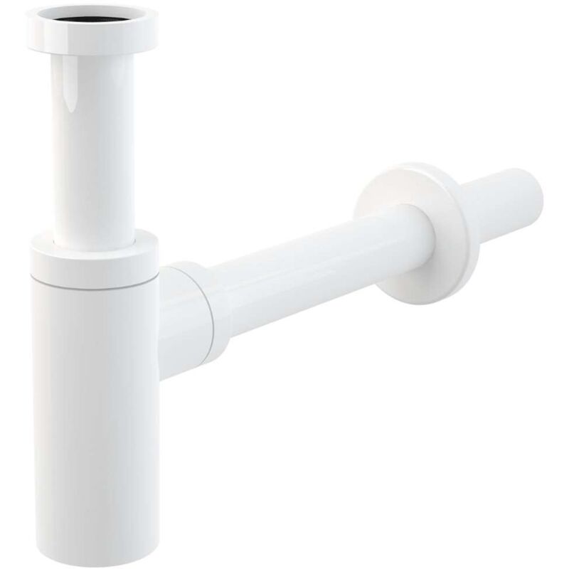 foto del prodotto alca drain sifoni sifone di design, bianco lucido a400b