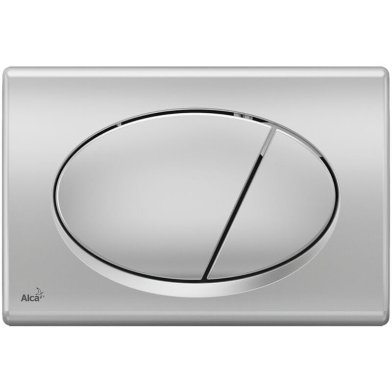 foto del prodotto alca piastra di comando alca two touch, cromo opaco m72 