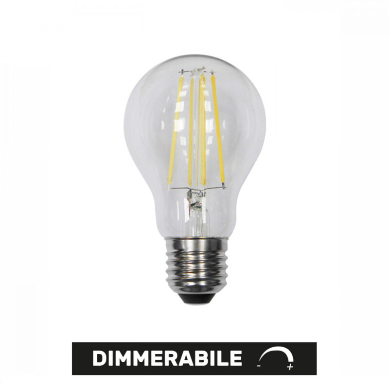 foto del prodotto alca power a60 10w 220v 1400lm 4000k e27 lampada classica dimmerabile a led