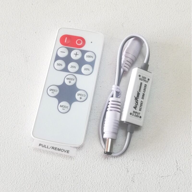 foto del prodotto alca power dimmer per strisce led con telecomando