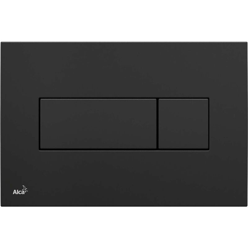 foto del prodotto alcadrain basic placca di comando, nero m378