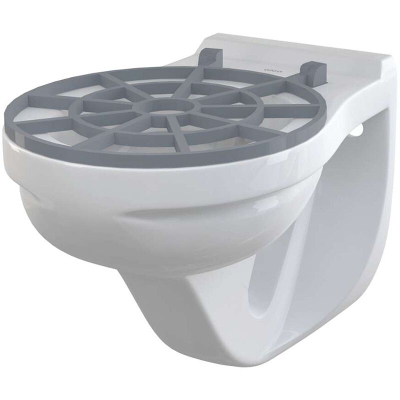 foto del prodotto alcadrain ceramica pilozzo sospeso, con griglia, bianco ws alca