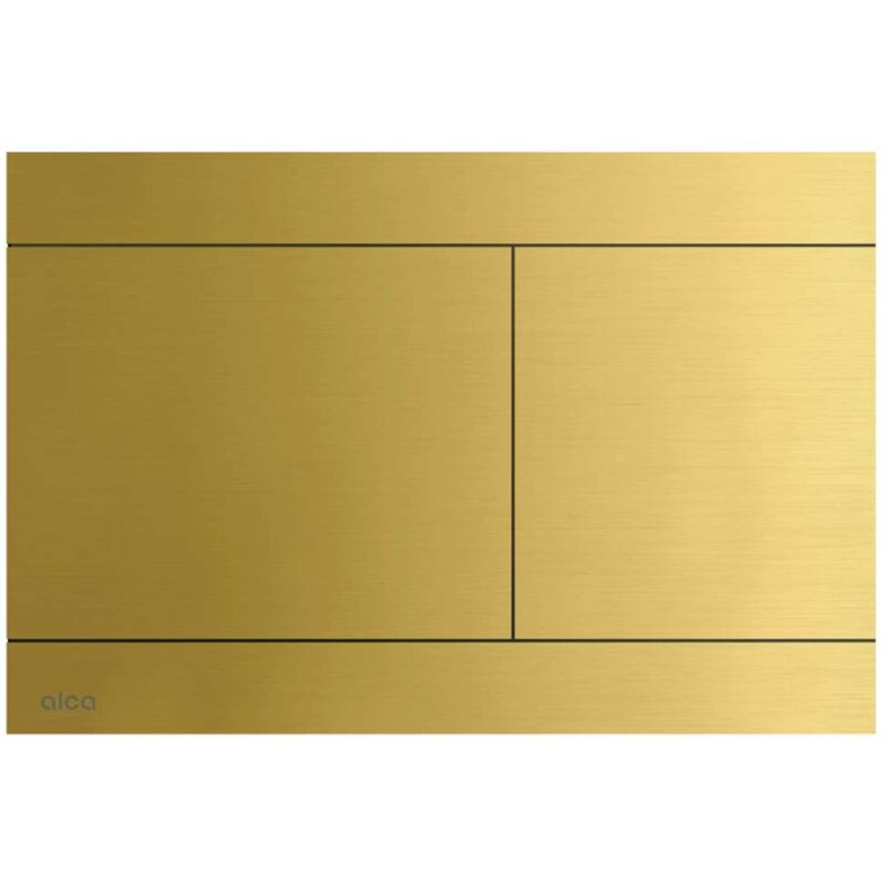 foto del prodotto alcadrain flat comando a filo, ottone fun brass