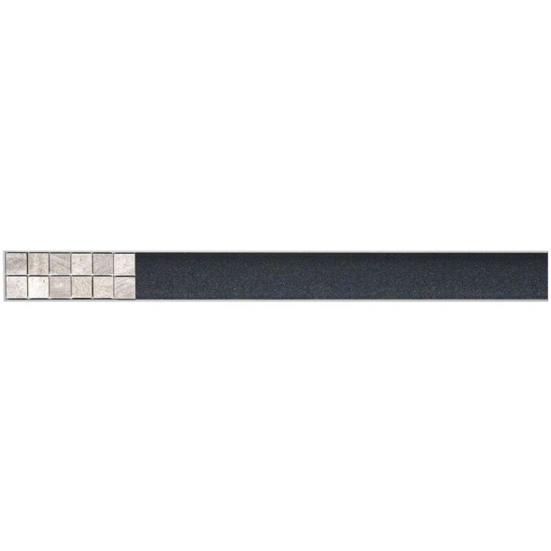 foto del prodotto alcadrain griglie griglia in acciaio inox floor 65 cm, per l inserimento delle piastrelle floor 650