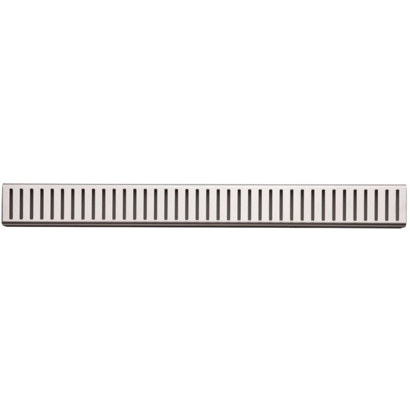 foto del prodotto alcadrain griglie griglia per canalina doccia lineare 105 cm, acciaio inox opaco pure 1050m