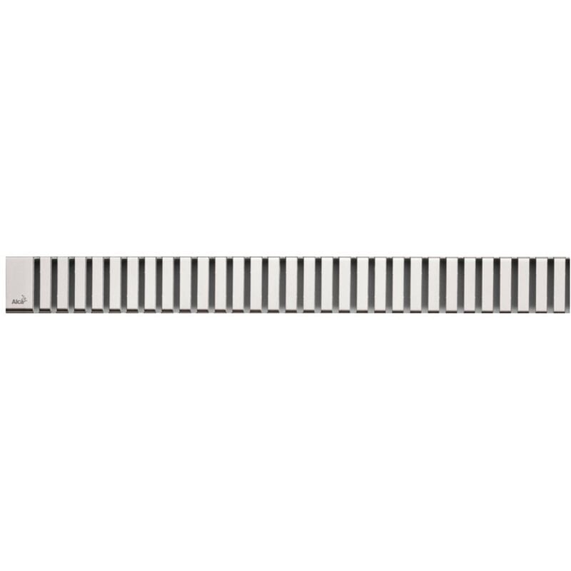 foto del prodotto alcadrain griglie griglia per canalina doccia lineare 75 cm, acciaio inox opaco line 750m