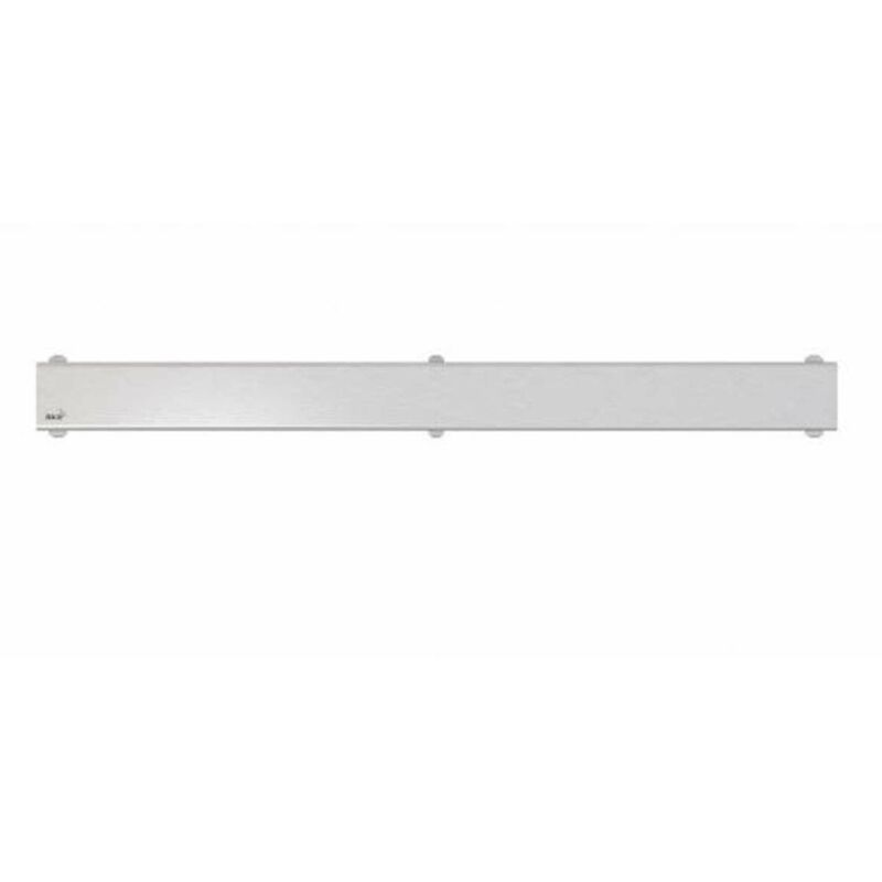 foto del prodotto alcadrain griglie griglia per canalina doccia lineare 85 cm, acciaio inox opaco design 850mn