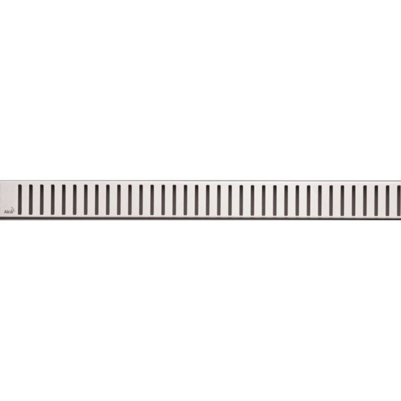foto del prodotto alcadrain griglie griglia per canalina doccia lineare 85 cm, acciaio inox opaco pure 850m