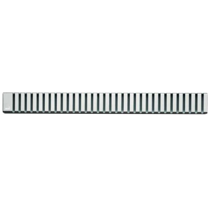 foto del prodotto alcadrain griglie griglia per canalina doccia lineare 95 cm, acciaio inox opaco line 950m