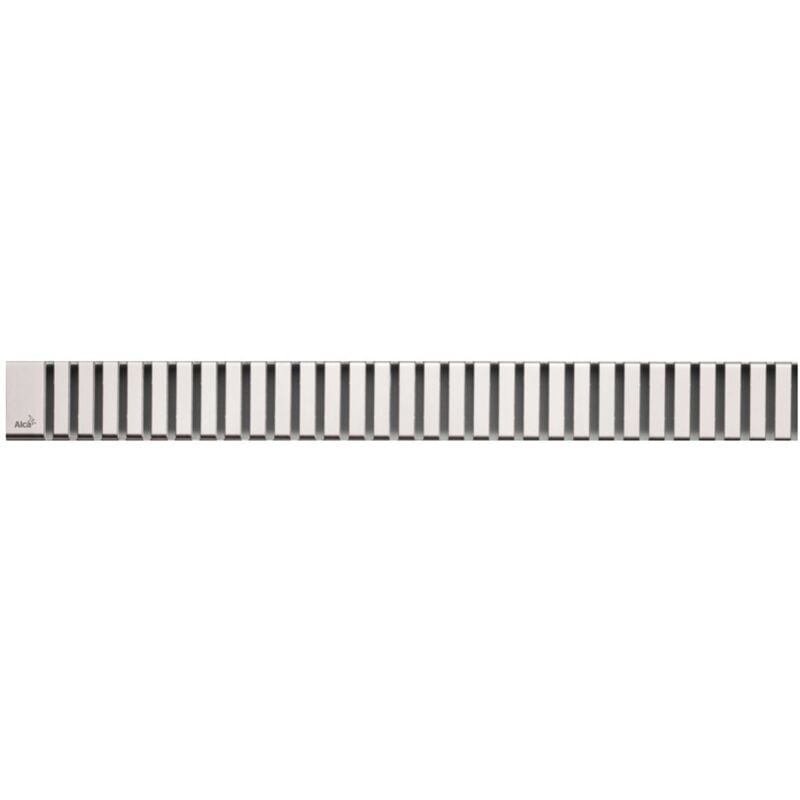 foto del prodotto alcadrain griglie griglia per piatto doccia lineare 65 cm, acciaio inox opaco line 650m