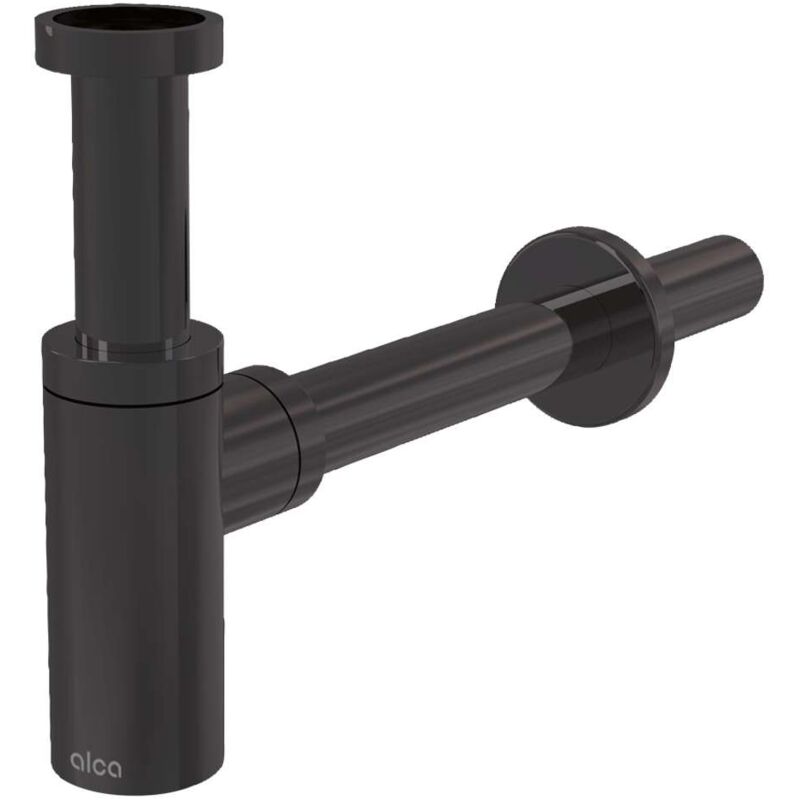 foto del prodotto alcadrain sifoni sifone di design, metallo spazzolato opaco a400 gm b