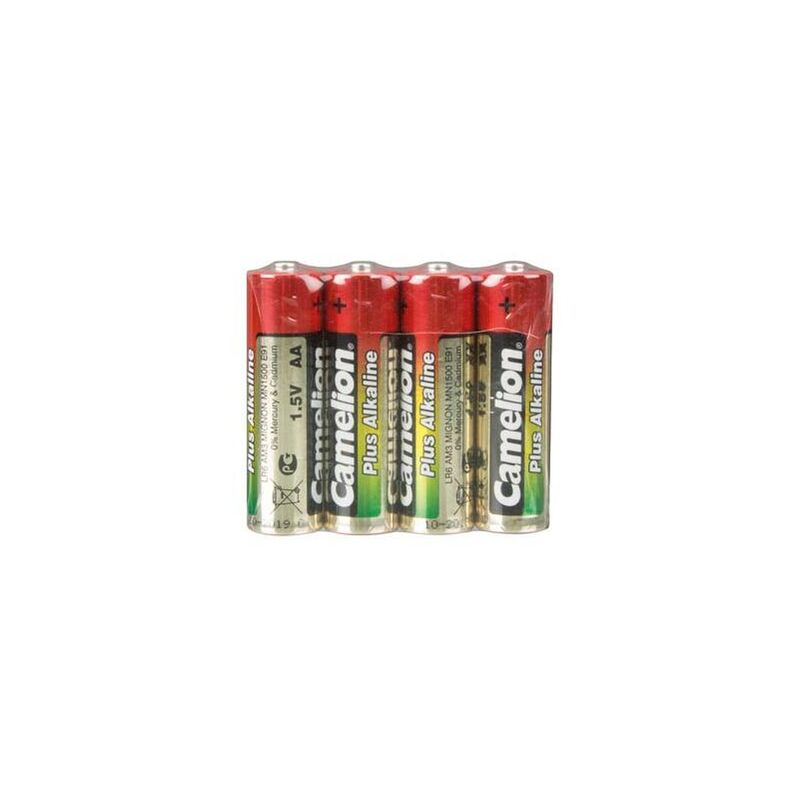 foto del prodotto alcalina aa lr6 1,5 v 2600 mah 4 pezzi restringente 