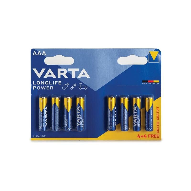 foto del prodotto alcaline aaa lr03 1,5v promo pack 4 4 pz 4903.121.448 blister 