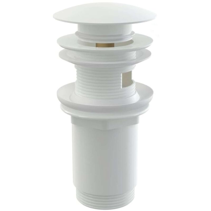 foto del prodotto alcaplast alcadrain accessori piletta di scarico, click clack, bianco a392b