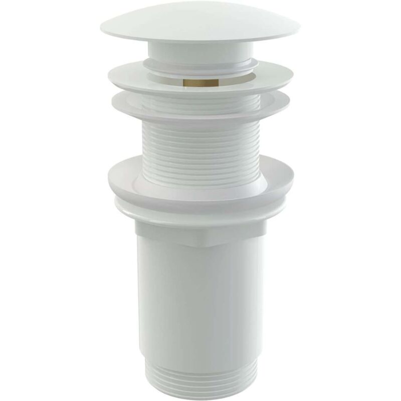 foto del prodotto alcaplast alcadrain accessori piletta di scarico, click clack, bianco a395b