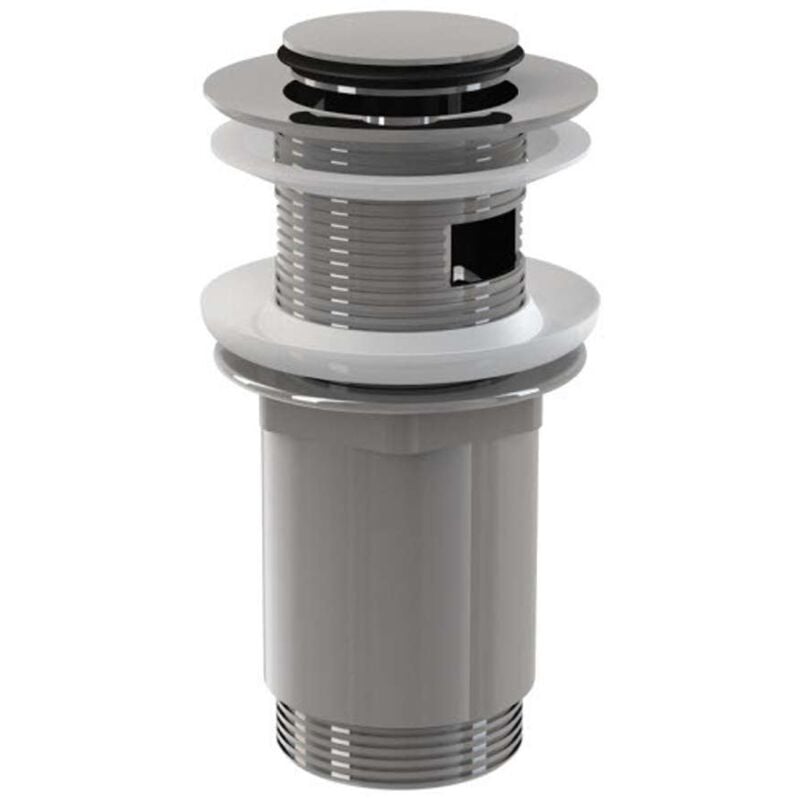 foto del prodotto alcaplast alcadrain accessori scarico per lavabo 5 4 con troppopieno, clickclack, metallo a391