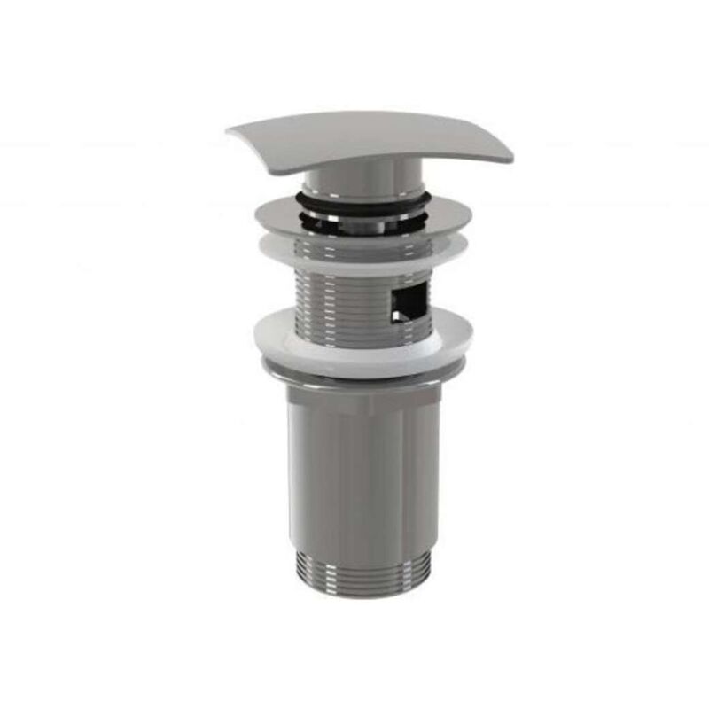foto del prodotto alcaplast alcadrain accessori scarico per lavabo 5 4 con troppopieno, clickclack, metallo a393