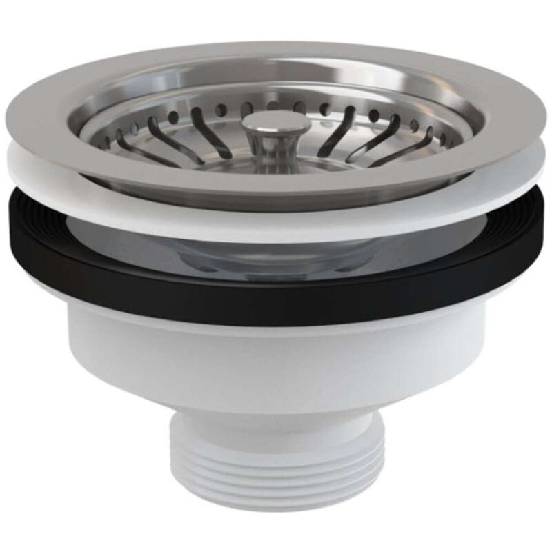 foto del prodotto alcaplast alcadrain accessori uscita del lavello 6 4 , griglia in acciaio inox a37