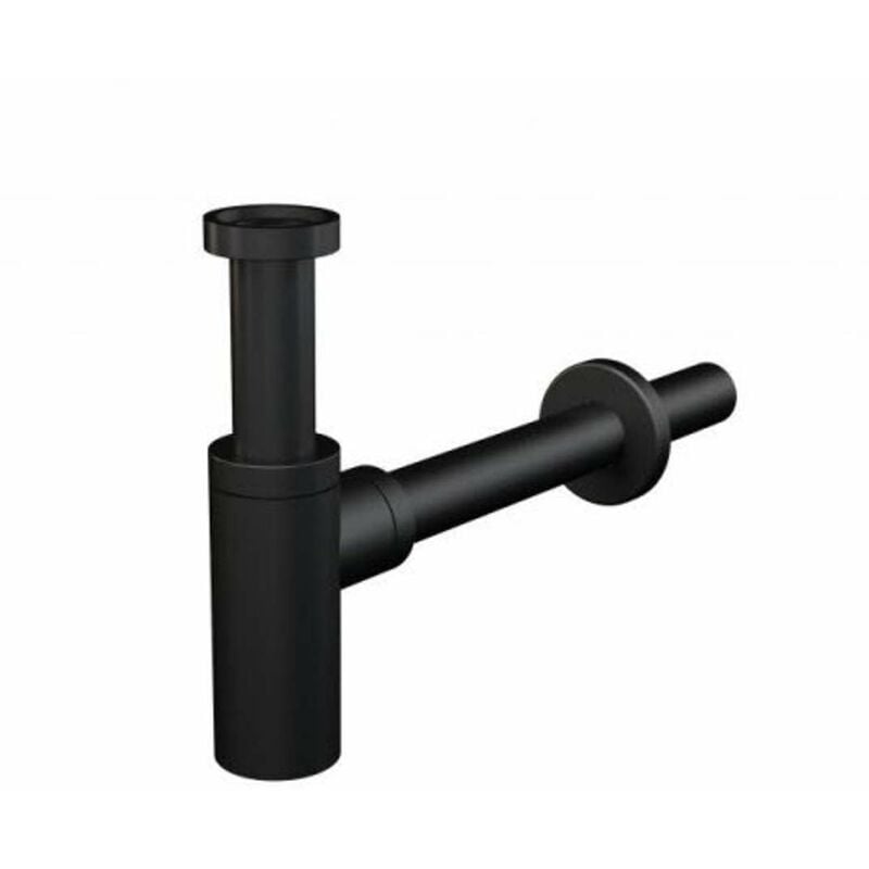 foto del prodotto alcaplast alcadrain sifoni sifone di design, nero opaco a400black