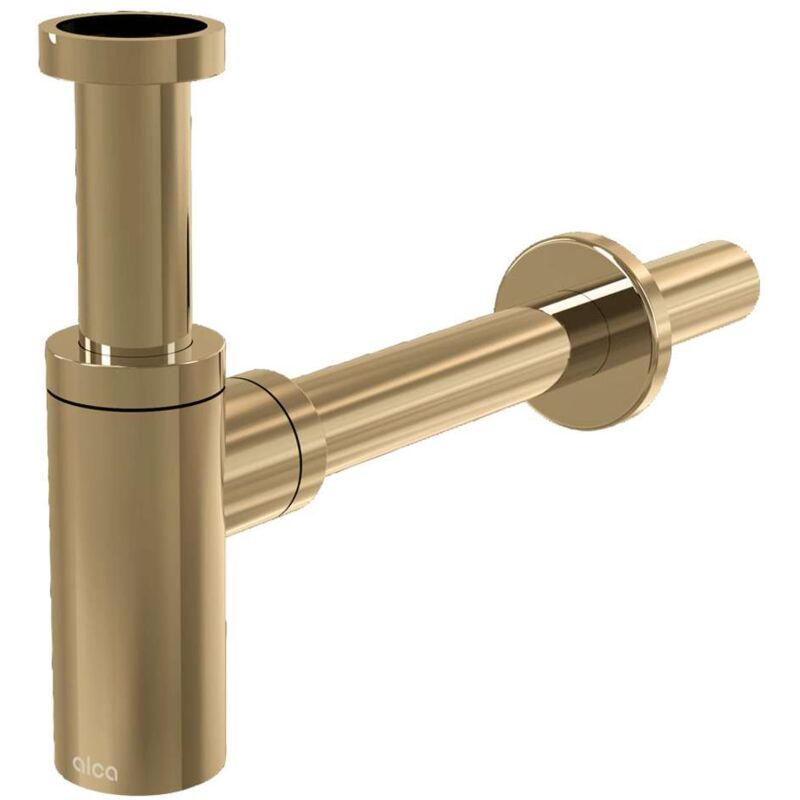 foto del prodotto alcaplast alcadrain sifoni sifone di design, oro lucido a400 g p