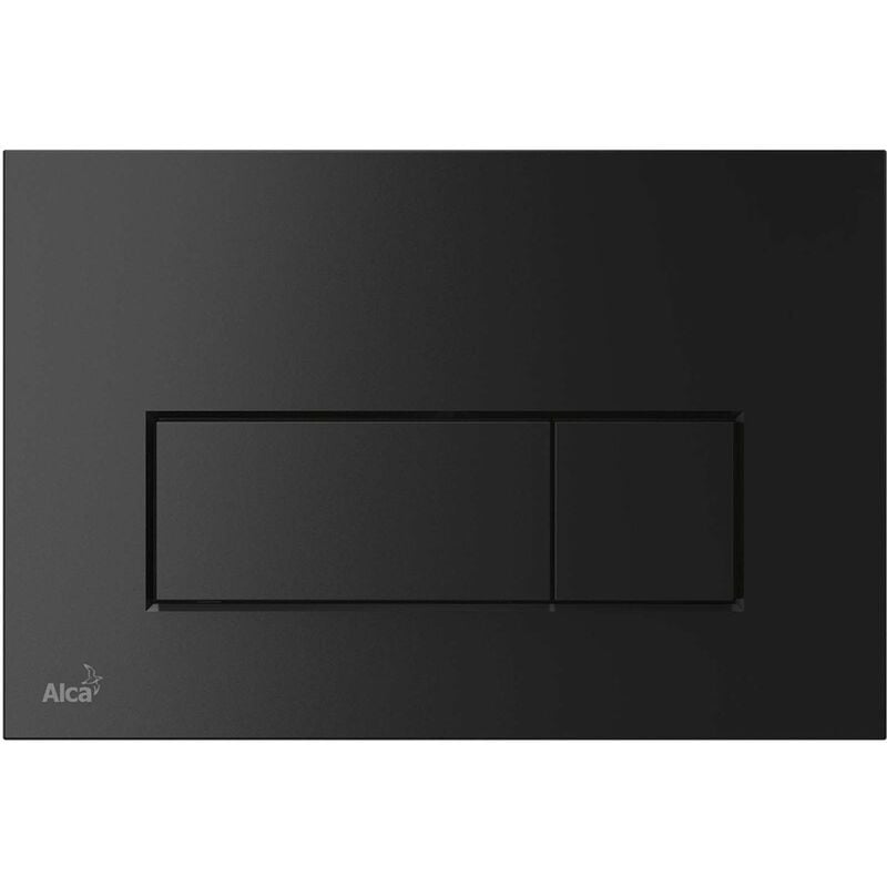 foto del prodotto alcaplast alcadrain thin placca di comando, nero opaco m578