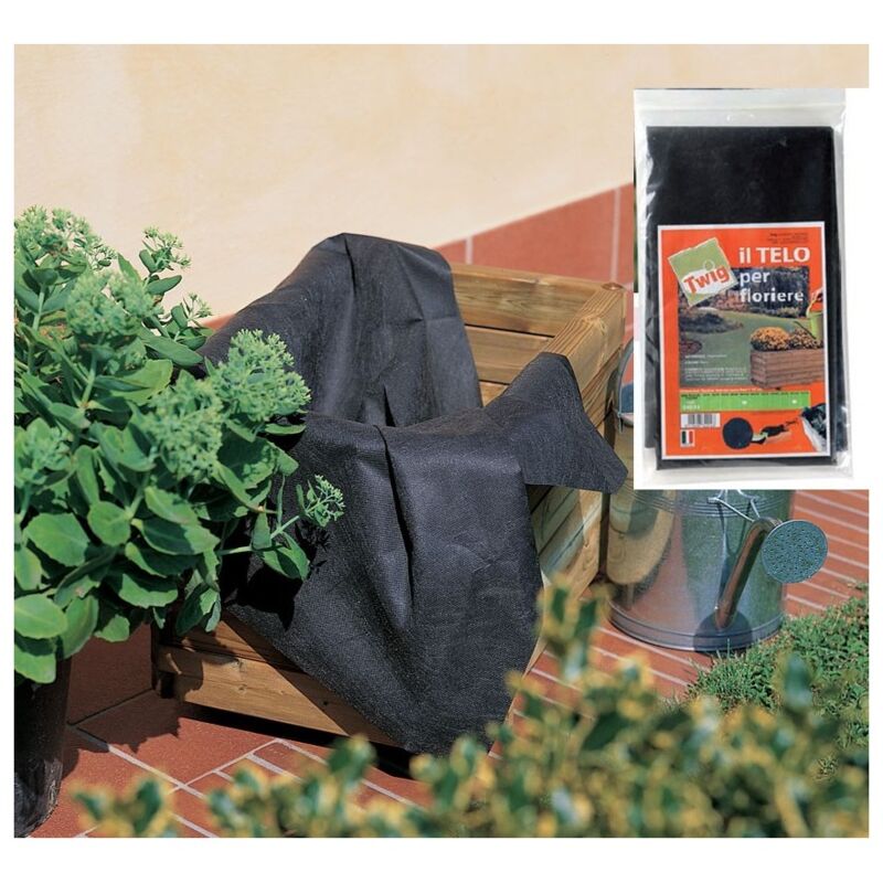 foto del prodotto alce telo tessuto in poliestere 115x115 cm per interno fioriera legno vaso giardino
