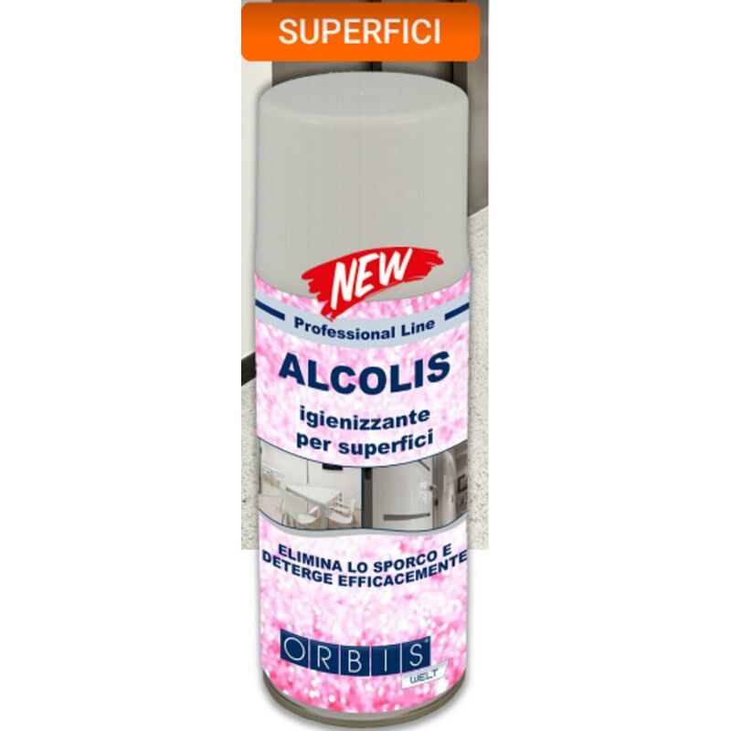 foto del prodotto alcolis alcool isopropilico per superfici igenizza orbis