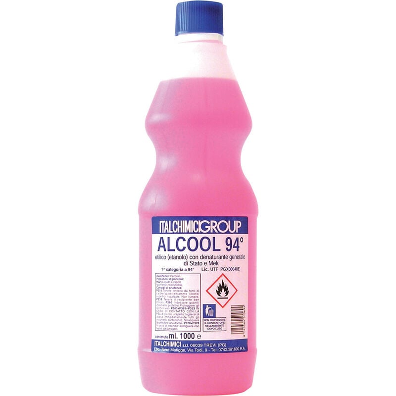 foto del prodotto alcool denaturato 94 certificato lt. 1 italchimici 