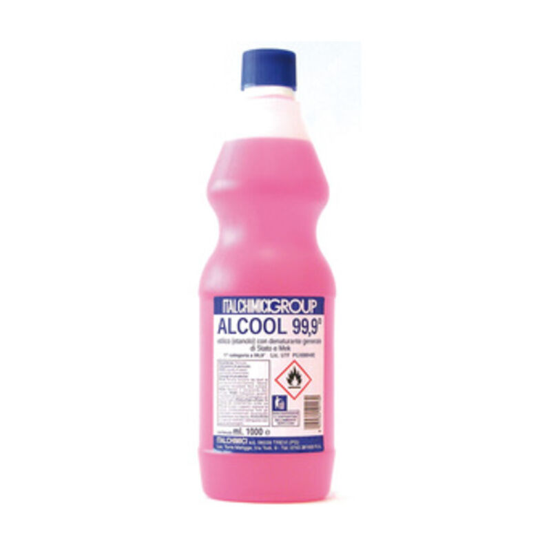foto del prodotto alcool denaturato 99,9 certificato lt. 1 la sovrana . prezzo per 1 pezzo.