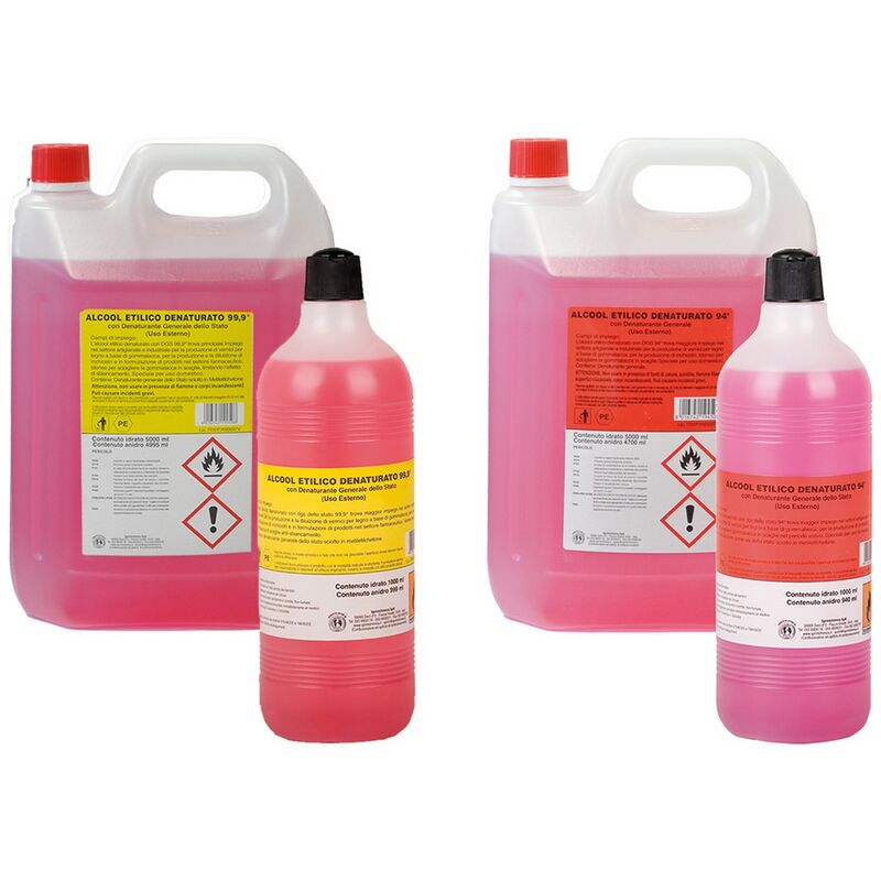 foto del prodotto alcool etilico denaturato lt. 1 - 99,9 vol.