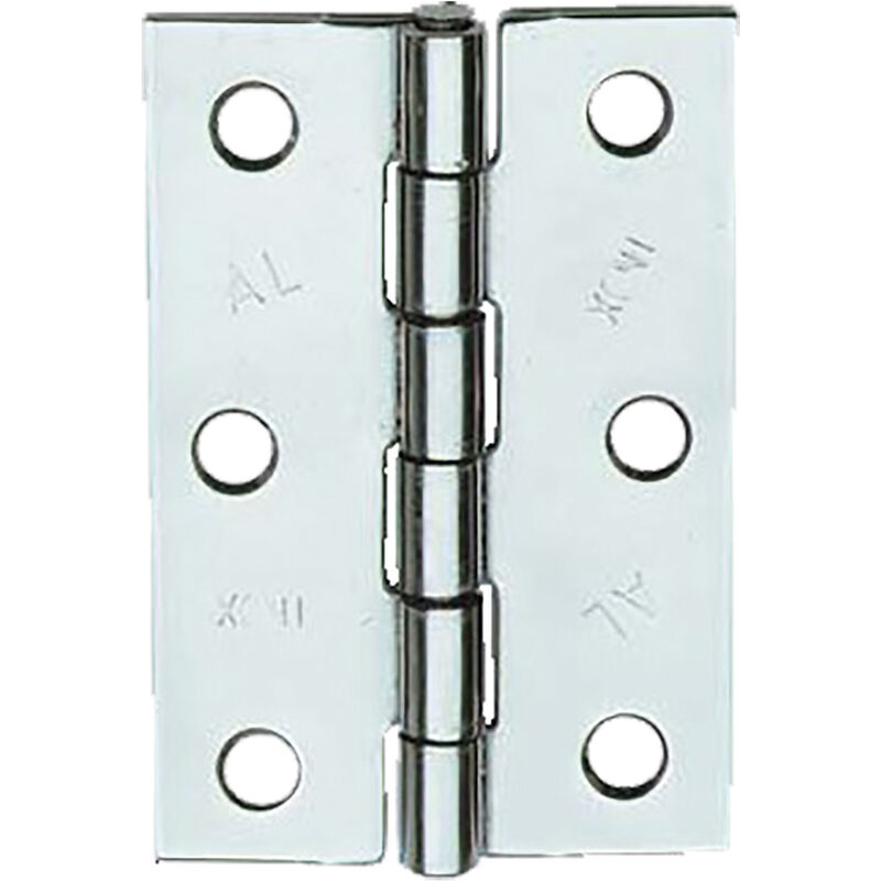 foto del prodotto aldeghi cerniera acciaio inox art.838in mm 50 x 40