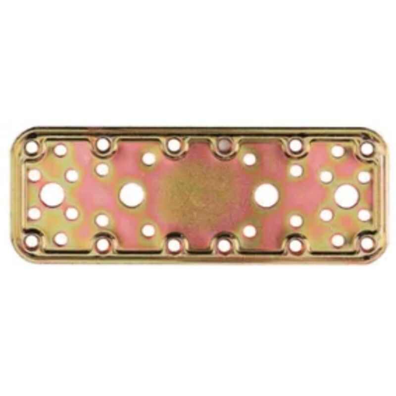 foto del prodotto aldeghi giunzione diritta in acciaio tropicalizzato 65 x 180 mm 1 pezzo