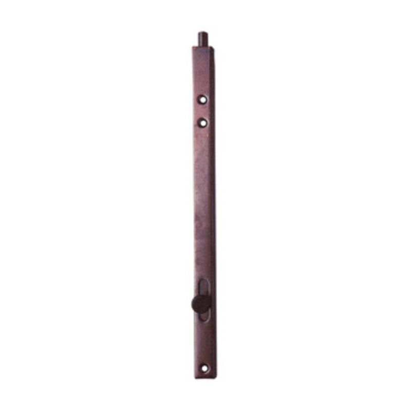 foto del prodotto aldeghi luigi spa catenaccio verticale art.231 in acciaio lunghezza 40 cm finitura bronzato con fori
