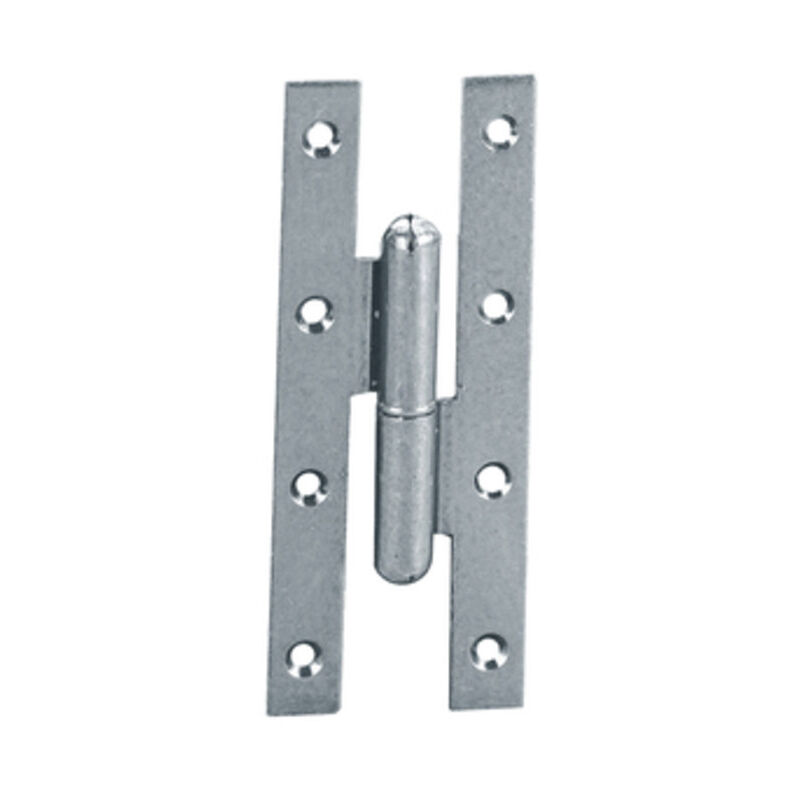 foto del prodotto aldeghi luigi spa paumelles ferro art. 105 mm 140x55 dx. prezzo per 1 pezzo.