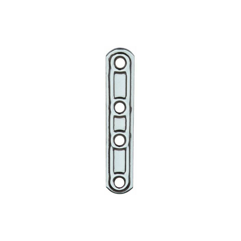 foto del prodotto aldeghi luigi spa piastra 163 in lastrina diritta inox 4 fori 60 mm 20 pz