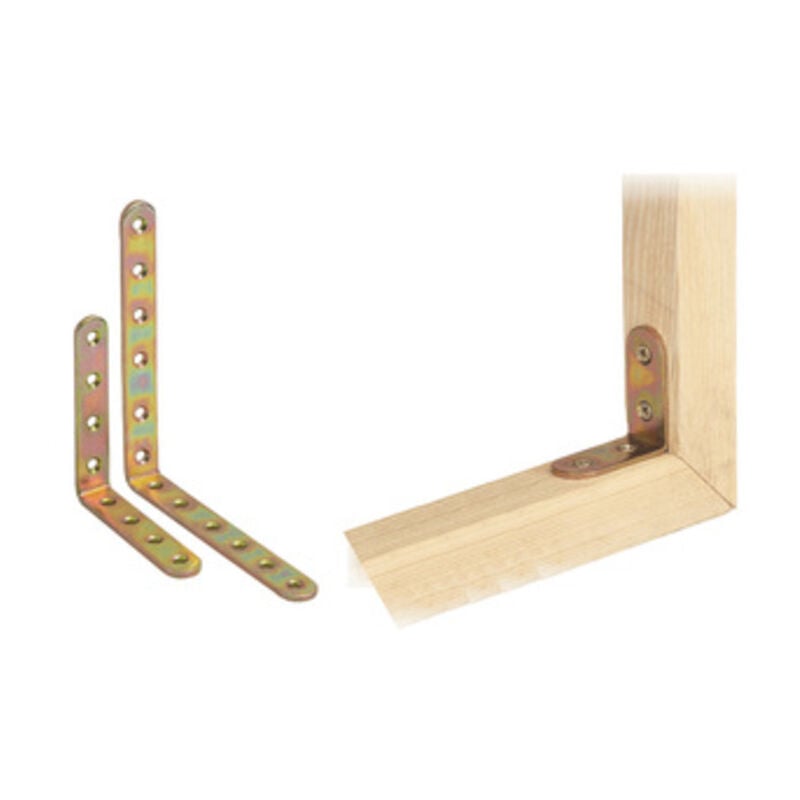 foto del prodotto aldeghi piastra angolare acciaio tropicalizzato art. 768 mm.4,0x100x100. prezzo per 1 pezzo.