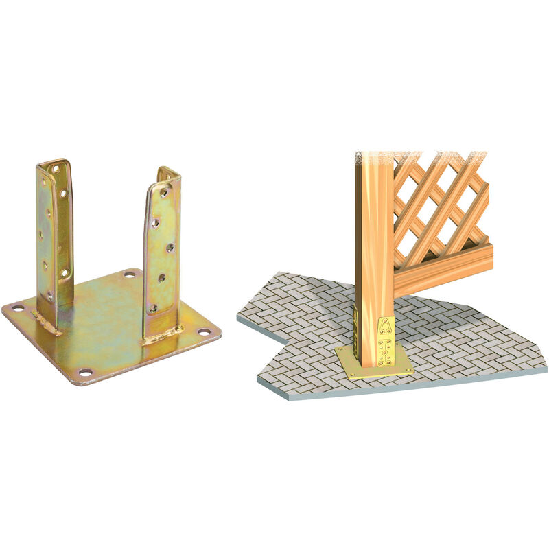 foto del prodotto aldeghi supporto ancor.4 fori ac.trop.art.800 120x120