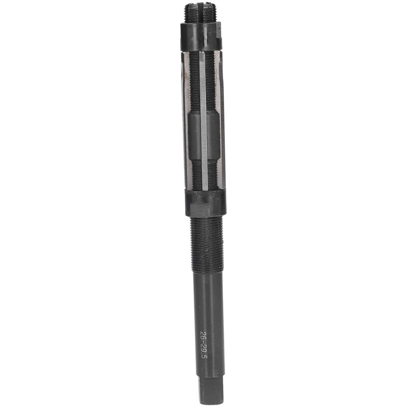foto del prodotto alesatore manuale a 6 taglienti alesatore per trapano da taglio con codolo dritto regolabile in metallo 9sicr 26 29,5 mm