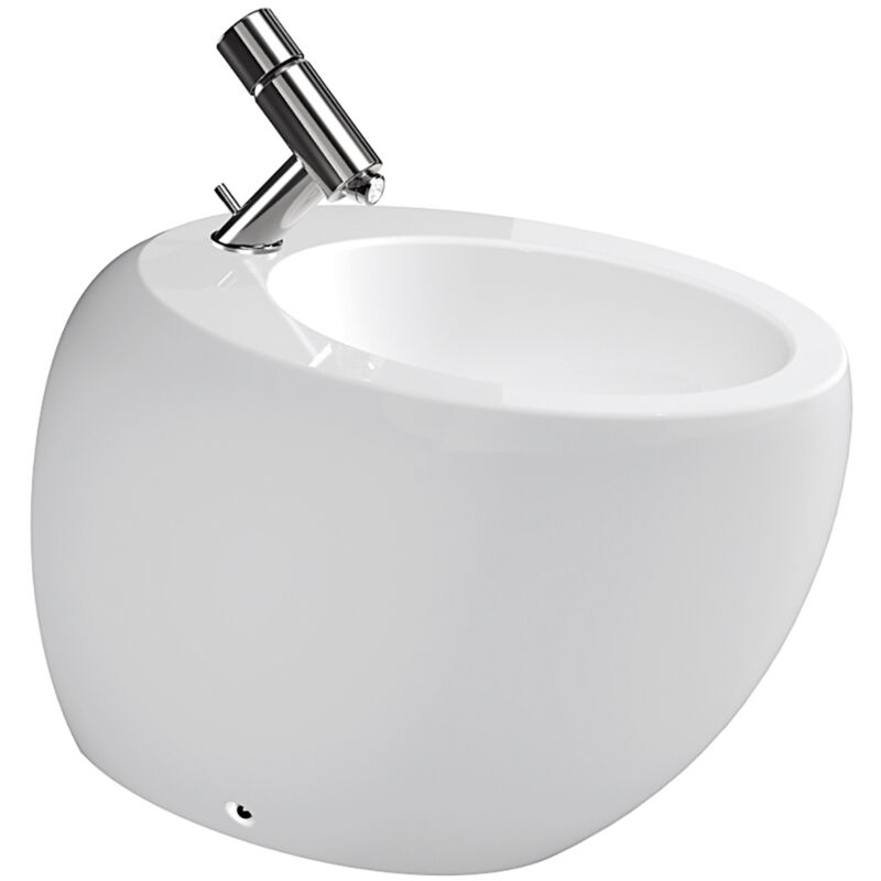 foto del prodotto alessi 1 stand-bidet, 1 trou pour robinet, 390x585, avec - laufen