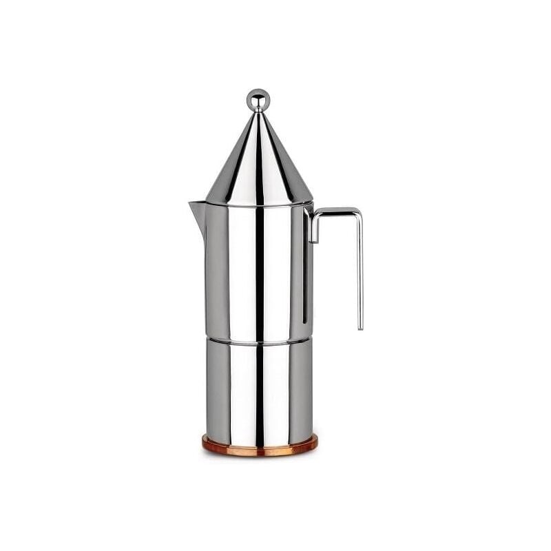foto del prodotto alessi la conica, caffettiera 3 tazze