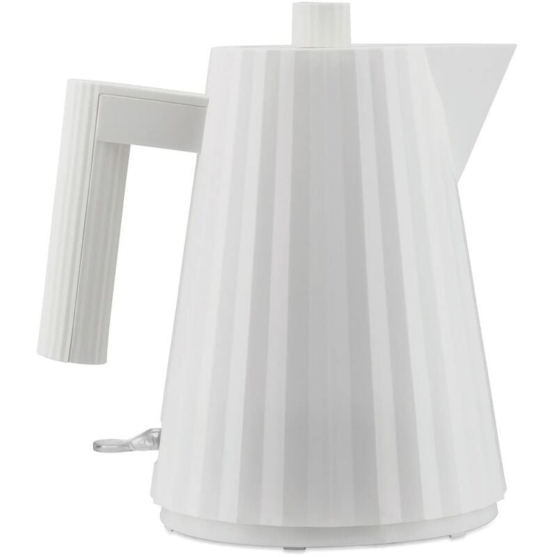 foto del prodotto alessi pliss mdl06 1 w bollitore elettrico di design, in resina termoplastica, presa europea 2400w, 100cl, bianco