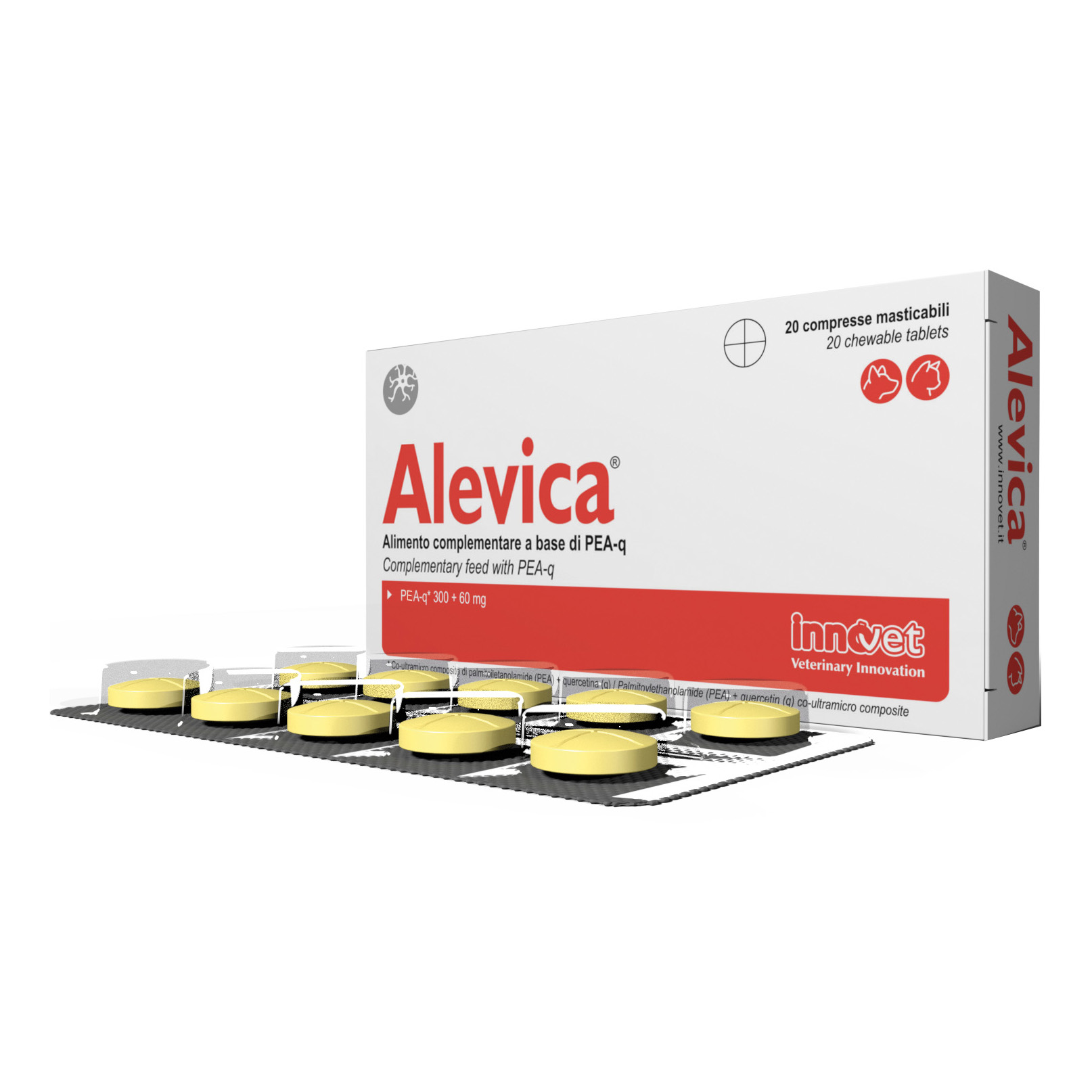 foto del prodotto alevica 20 compresse