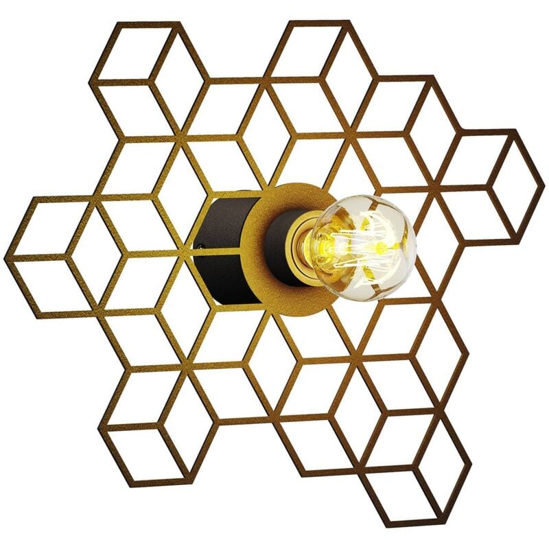 foto del prodotto alexaru' in nero da metallo - lucande