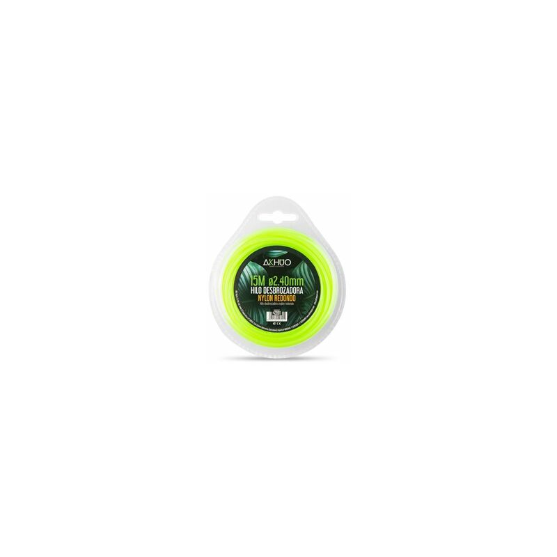 foto del prodotto alfa dyser decespugliatore in nylon akhuo filo 2,4 mm 15 m