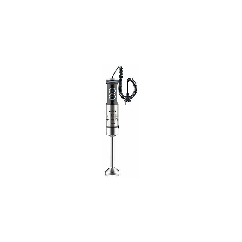 foto del prodotto alfa dyser frullatore a braccio in acciaio inossidabile da 1500 w in vetro premium kuken