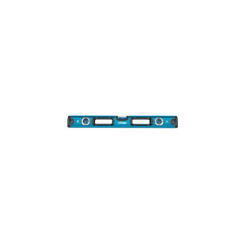 foto del prodotto alfa dyser livella dritta in metallo con magnete stein pro blue da 300 mm