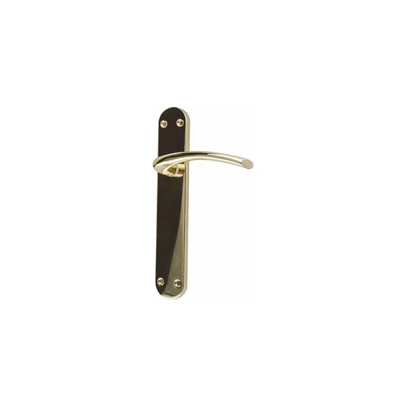 foto del prodotto alfa dyser manovella curva con maniglia in oro glitterato